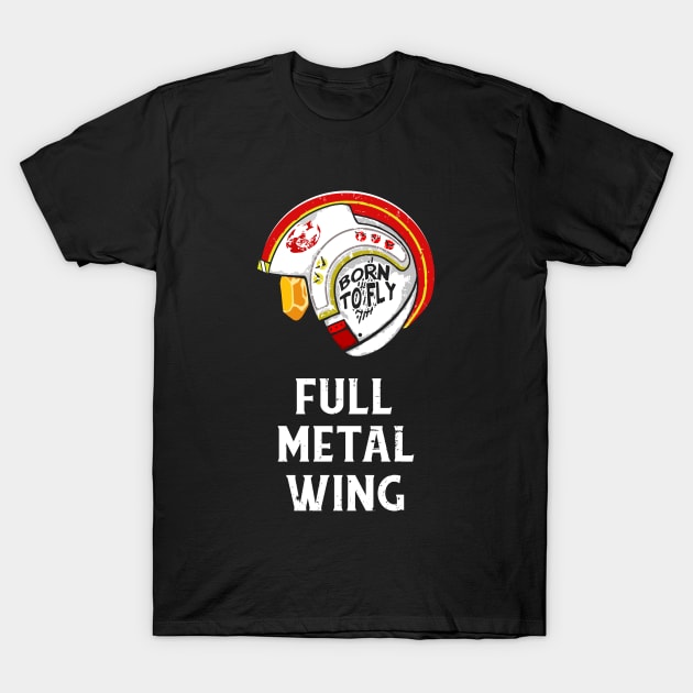 Full Metal Wing Pilot T-Shirt by SunsetSurf